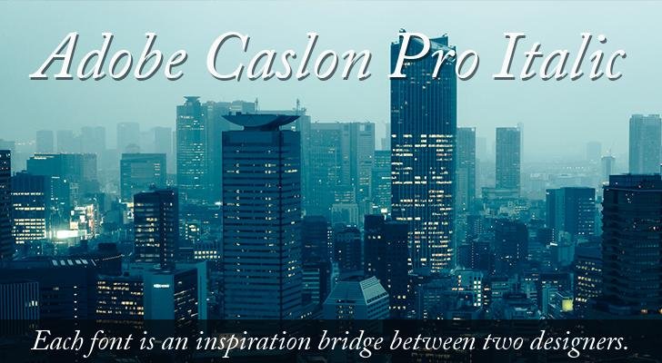Download adobe caslon pro for mac download