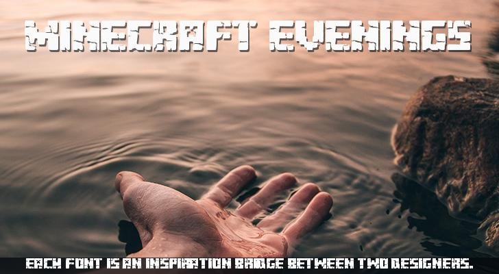 Minecraft Evenings Font Download